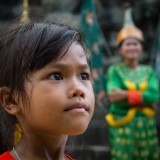 Playing at Angkor Wat